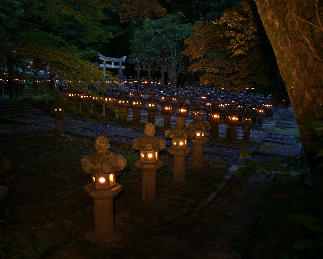 萩・万灯会