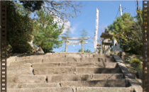 佐波神社の石段